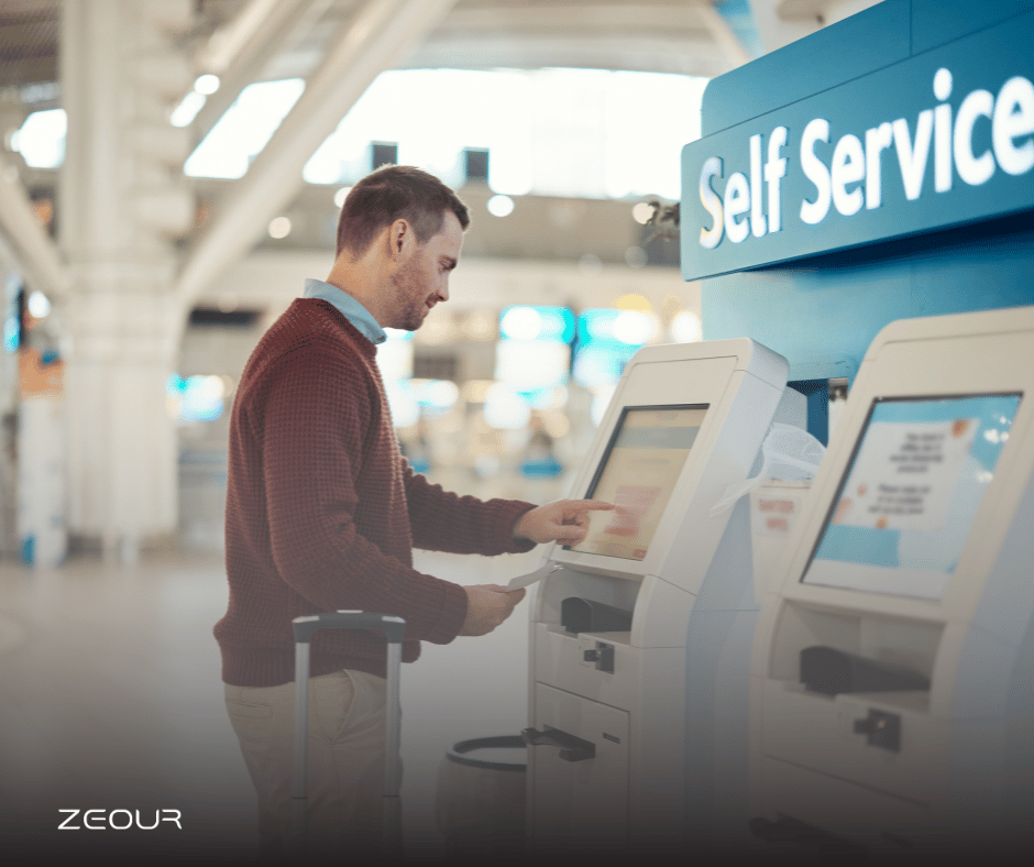 ZEOUR Self Service Kiosk For Outstanding Customer Experience